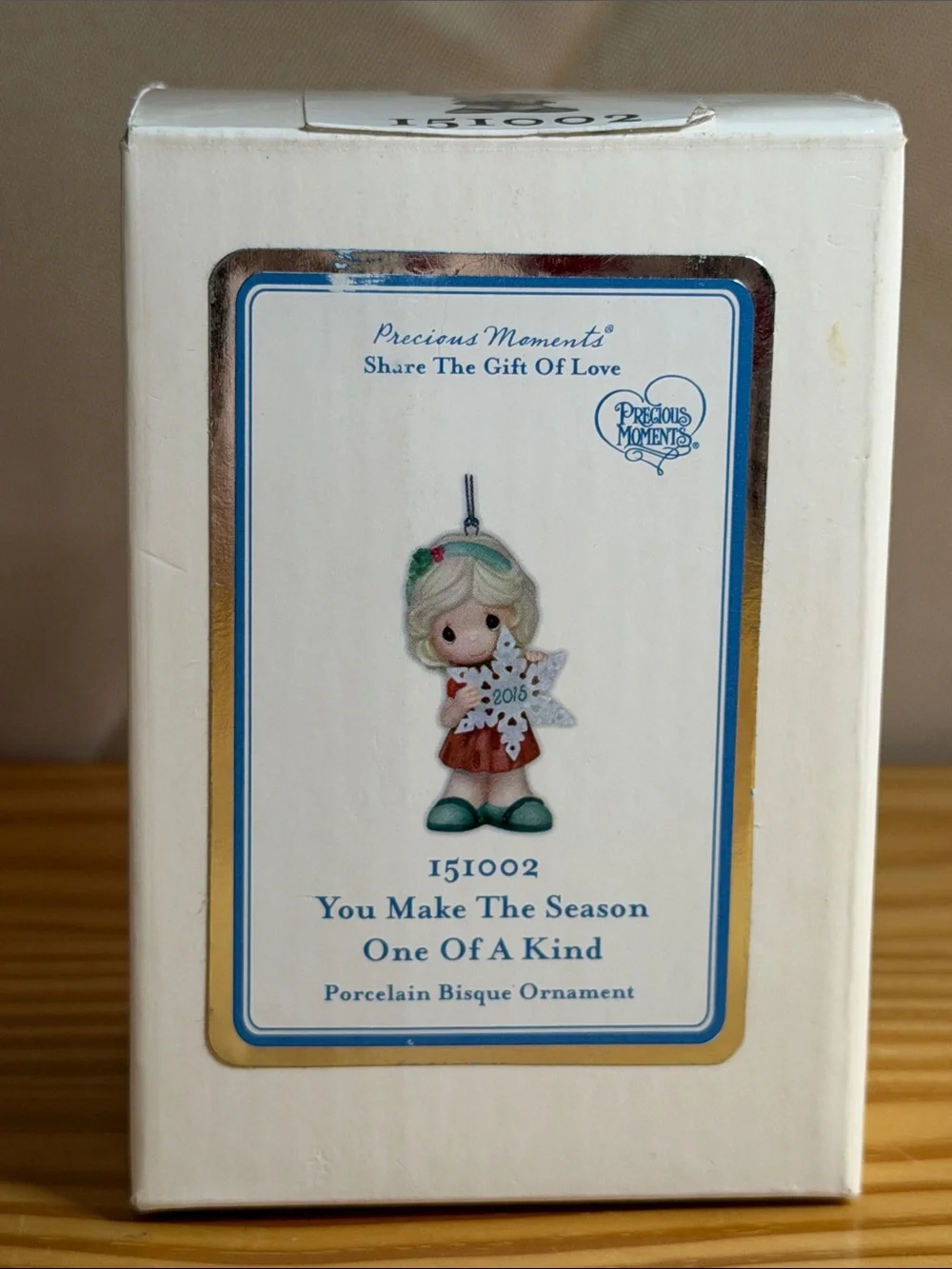 Precious Moments Share The Gift Of Love Ornaments 2011-2015 Set of 5